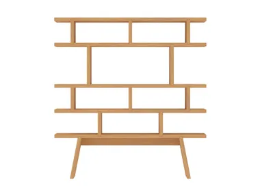 Libreria a giorno in rovere DOVETAIL Functionals