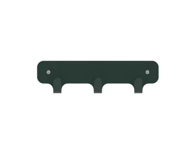 Appendiabiti da parete in acciaio verniciato a polvere HOOKS Functionals