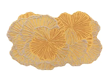 Tappeto in lana BOTANICA YELLOW BIG GAN