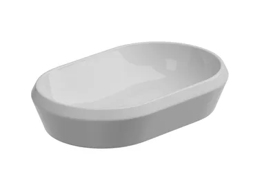 Lavabo da appoggio ovale in ceramica CRUISE GSG Ceramic Design