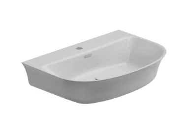 Lavabo sospeso in ceramica FLUT GSG Ceramic Design