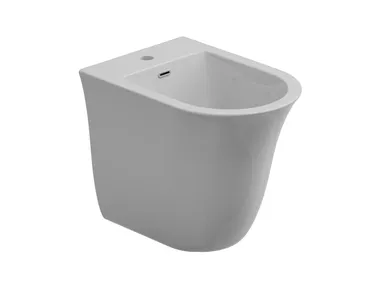 Bidet in ceramica a pavimento FLUT GSG Ceramic Design