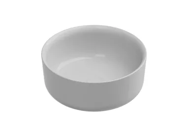 Lavabo da appoggio rotondo in ceramica HIT GSG Ceramic Design