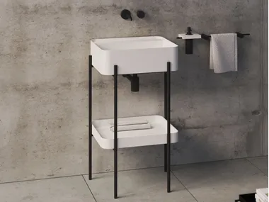 Mobile lavabo singolo da terra MADRID GSG Ceramic Design
