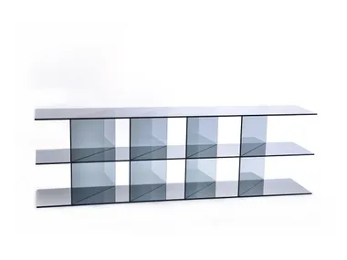 Scaffale autoportante in vetro MONOLOG Glass Variations
