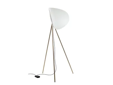 Lampada da terra a LED orientabile in vetroresina e metallo INFINITY Hind Rabii