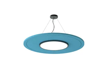 Lampada a sospensione acustica in plastica riciclata CIRC IMPACT ACOUSTIC®