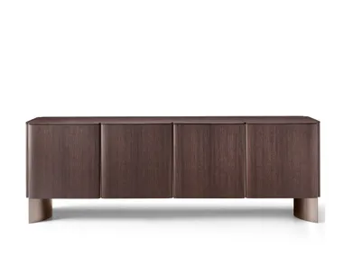 Madia in noce con ante a battente GLAMIS IVG Home Collection