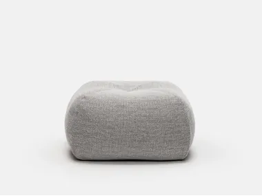 Pouf sfoderabile in tessuto ISONAIR - PASSEPARPOUFF In Stock