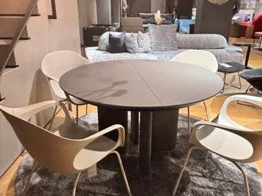 Tavolo rotondo allungabile in MDF KRISTALIA - PALA In Stock