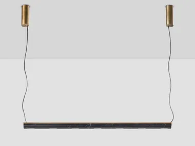 Lampada a sospensione dimmerabile a LED in marmo NEMESI Incalmi