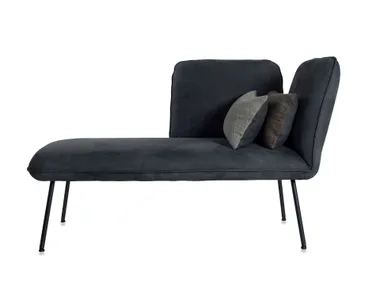 Chaise longue in pelle SHUFFLE Jess