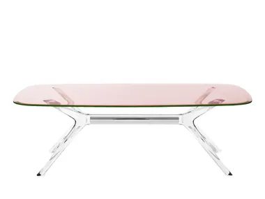 Tavolino rettangolare in tecnopolimero BLAST Kartell