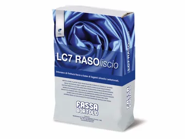 Intonaco di finitura liscio LC7 RASOLISCIO Fassa Bortolo