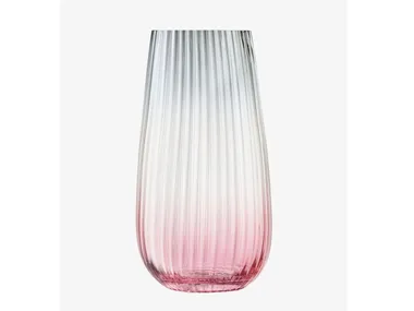 Vaso fatto a mano in vetro soffiato DUSK VASE LSA
