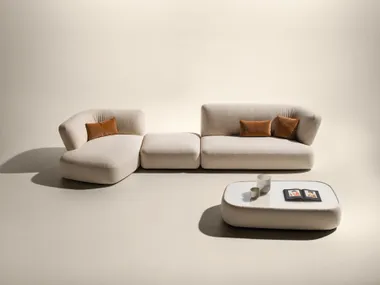 Divano modulare in tessuto LONDY 2779 Lago