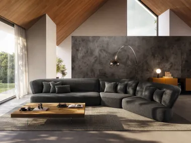 Divano modulare in tessuto LONDY 2870 Lago