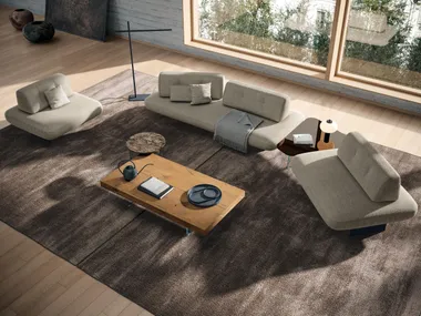 Divano modulare in tessuto SAND - 2702 Lago