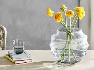 Vaso rotondo in vetro KOKON Lambert