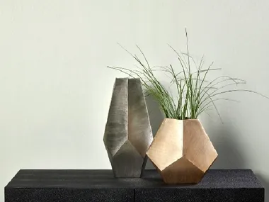 Vaso in alluminio ROCCIA Lambert
