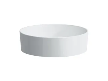 Lavabo da appoggio rotondo in ceramica KARTELL • LAUFEN Laufen