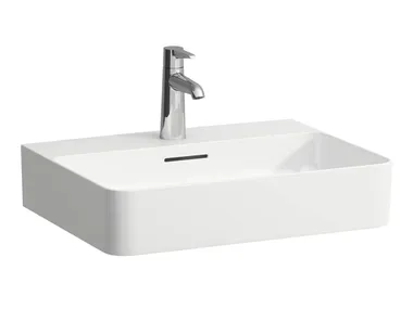 Lavabo rettangolare in ceramica VAL Laufen