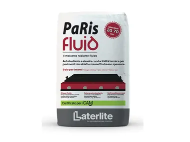 Massetto autolivellante per pavimenti riscaldati LECA® PARIS FLUID Laterlite