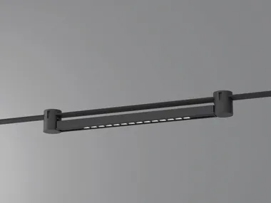 Sorgente a LED per illuminazione su cavi in alluminio LEVEL STUDIO Letroh
