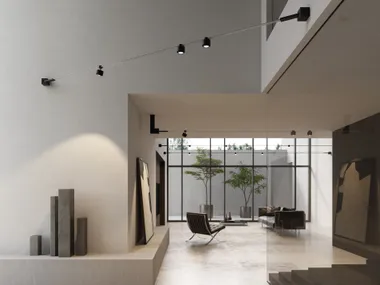 Sistema per illuminazione LED su cavi LEVEL Letroh