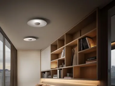 Plafoniera a LED in alluminio verniciato a polvere BASIN_S Linea Light Group