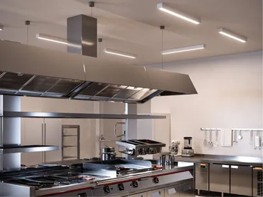 Lampada da soffitto a LED in alluminio e vetro BOX_SB Linea Light Group
