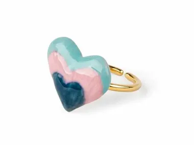 Anello in porcellana RAINBOW METAL RING Lladró
