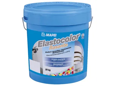 Finitura riempitiva elastomerica fibrorinforzata ELASTOCOLOR RASANTE MAPEI