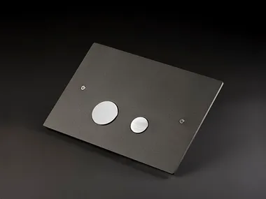 Placca di comando per wc in acciaio inox PL250 MINA