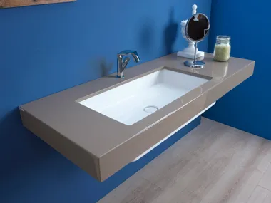 Lavabo da incasso sottopiano in ceramica MINIWASH Ceramica Flaminia