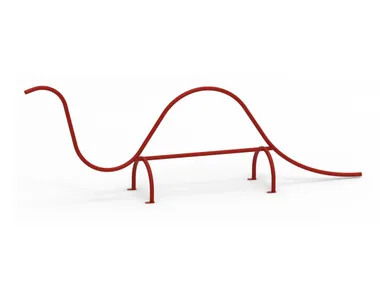 Gioco / scultura in acciaio verniciato a polvere ANIMAL FACTORY Magis