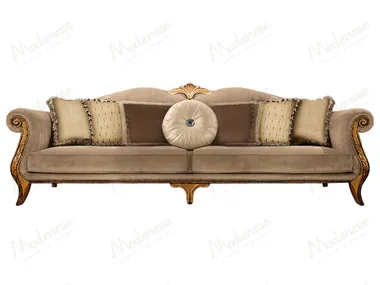 Divano in velluto living a 3 posti HERITAGE HARMONY Modenese Luxury Interiors