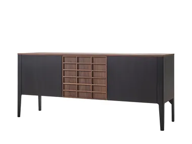 Madia in legno con ante a battente SINGAPORE BICOLORE Modesign
