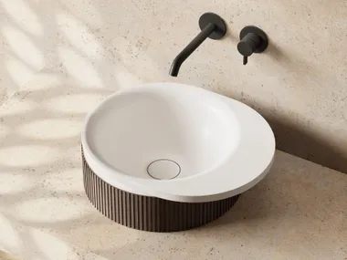 Lavabo rotondo da appoggio FOREST MonBlari