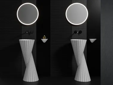 Lavabo rotondo freestanding SWING MonBlari