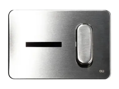 Placca di comando per wc elettronica in acciaio inox KEY OLI