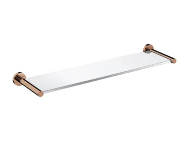 Mensola bagno in ottone e vetro MODERN PROJECT MP60930 OMNIRES