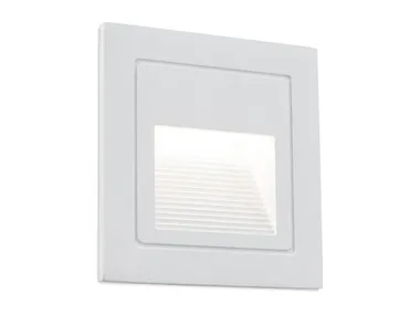Lampada da parete a LED in alluminio a incasso LORO ORION