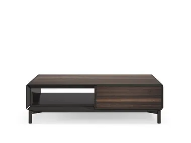 Tavolino in legno con vano contenitore BARBICAN PRADDY