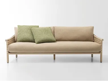 Divano da giardino in tessuto KIORI Paola Lenti