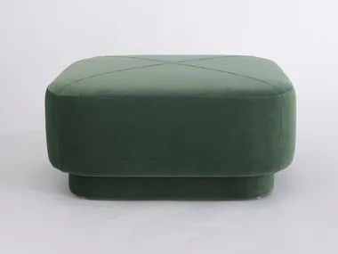 Pouf quadrato in tessuto CAPPER Phase Design