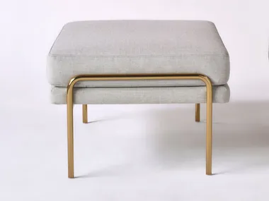 Pouf rettangolare in tessuto TROLLEY Phase Design