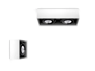 Lampada da soffitto / da parete per esterno FROG BOX Platek