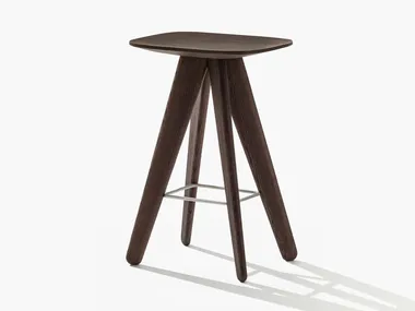 Sgabello / tavolino in legno ICS Poliform