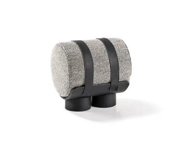 Pouf in tessuto SALOPETTE RIVATELIER